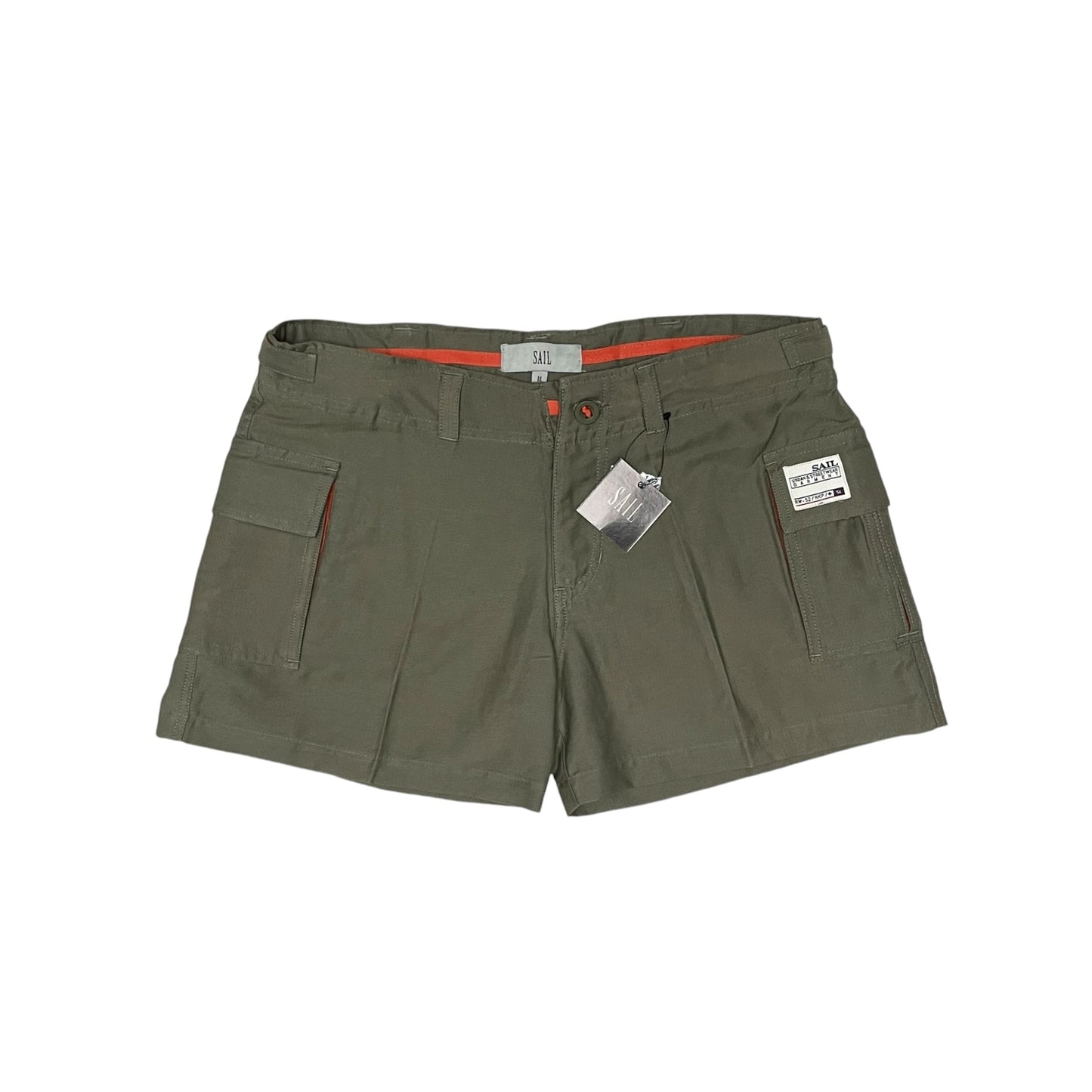 Short cargo verde