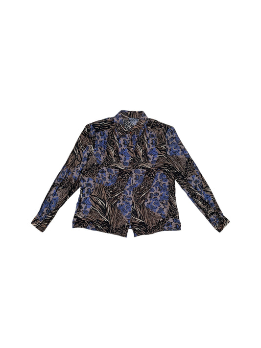 camisa vintage animal print